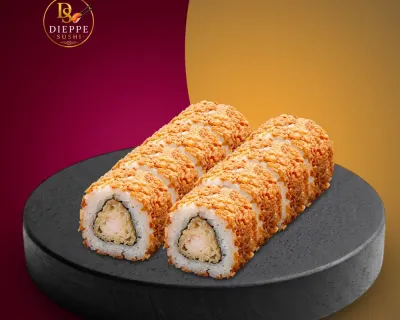 California Crunchy Onion Rolls Crevette Tempura