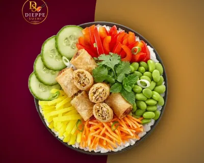 Poke Bowls Nem Poulet