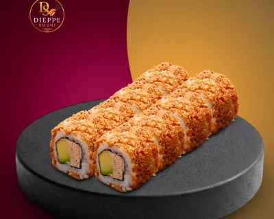 California Crunchy Onion Rolls Thon Cuit Avocat