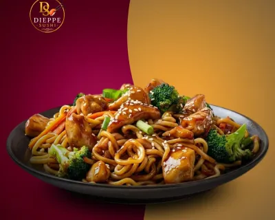 Nouilles au Poulet Teriyaki