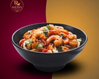 Nouilles aux Crevettes - Sauce Épicée