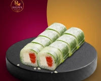 Spring Roll Saumon Cheese